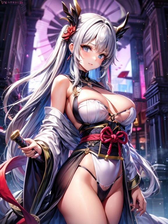 サンプル画像3:戦士の月夜の逢瀬: 異世界転生の秘めごと(夢幻出版【イラスト】) [d_439154]