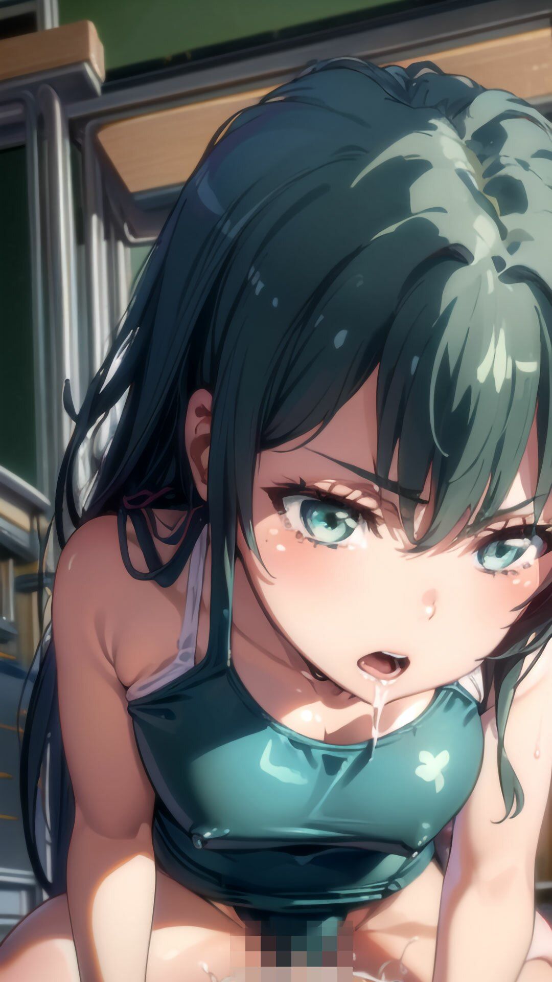 サンプル画像6:性処理委員になったあの娘がオナホ堕ちするまでの全記録〜嫌悪感丸出しだった彼女が快楽に負け妊娠するまでを、記録係の俺は目に焼き付けていた〜(ミンカン・ト・ジョーシキカイヘンスキー三世) [d_439160]