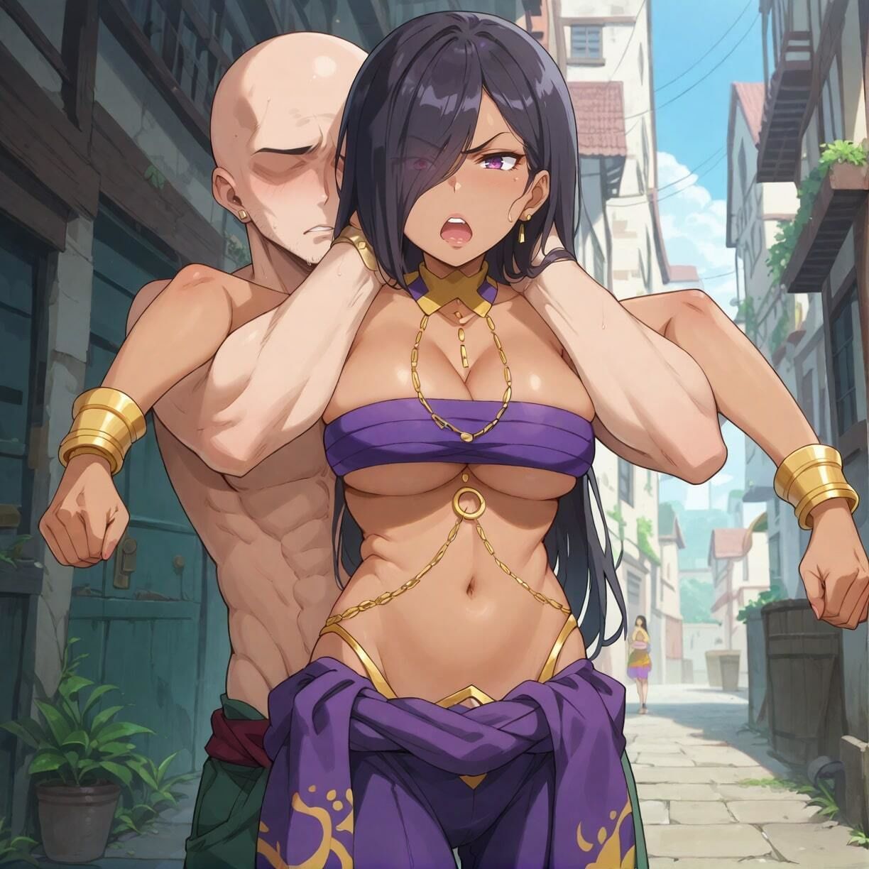 サンプル画像4:俺のアイシ〇 〜肉便器NO.12 アイシ〇 ビッチで姉御肌な褐色アマゾネス〜(俺のAIする肉便器) [d_439191]