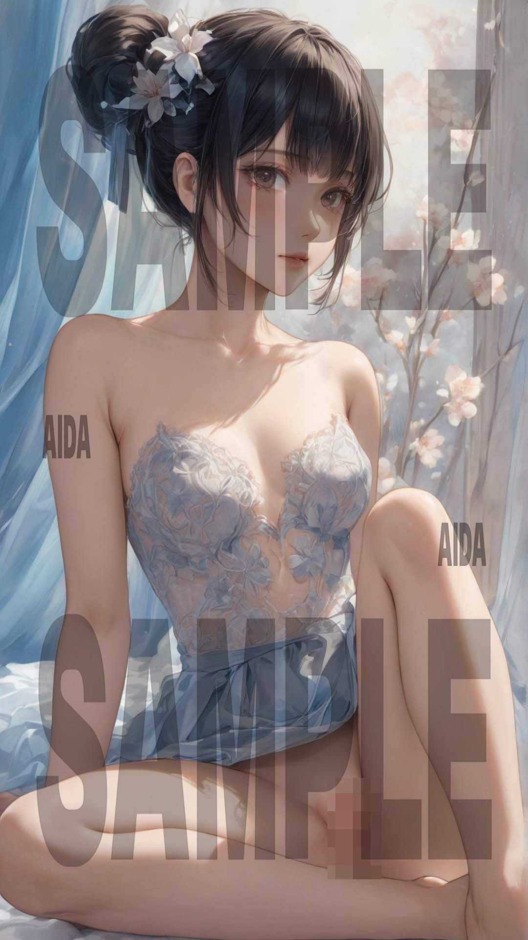 サンプル画像3:感動 AIアート 美女 絵画集 雅 vol 1(AIDA) [d_439233]