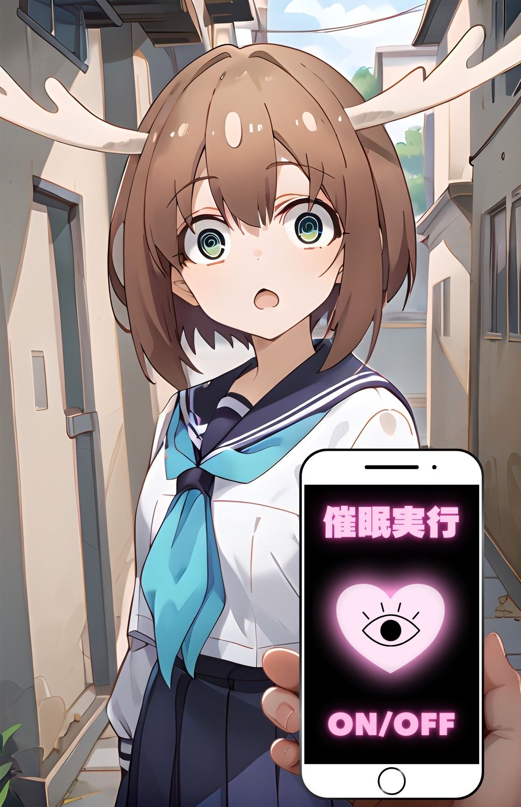 サンプル画像1:しかのこ 催●支配 餡子 のこ 千春(菊の花) [d_439258]