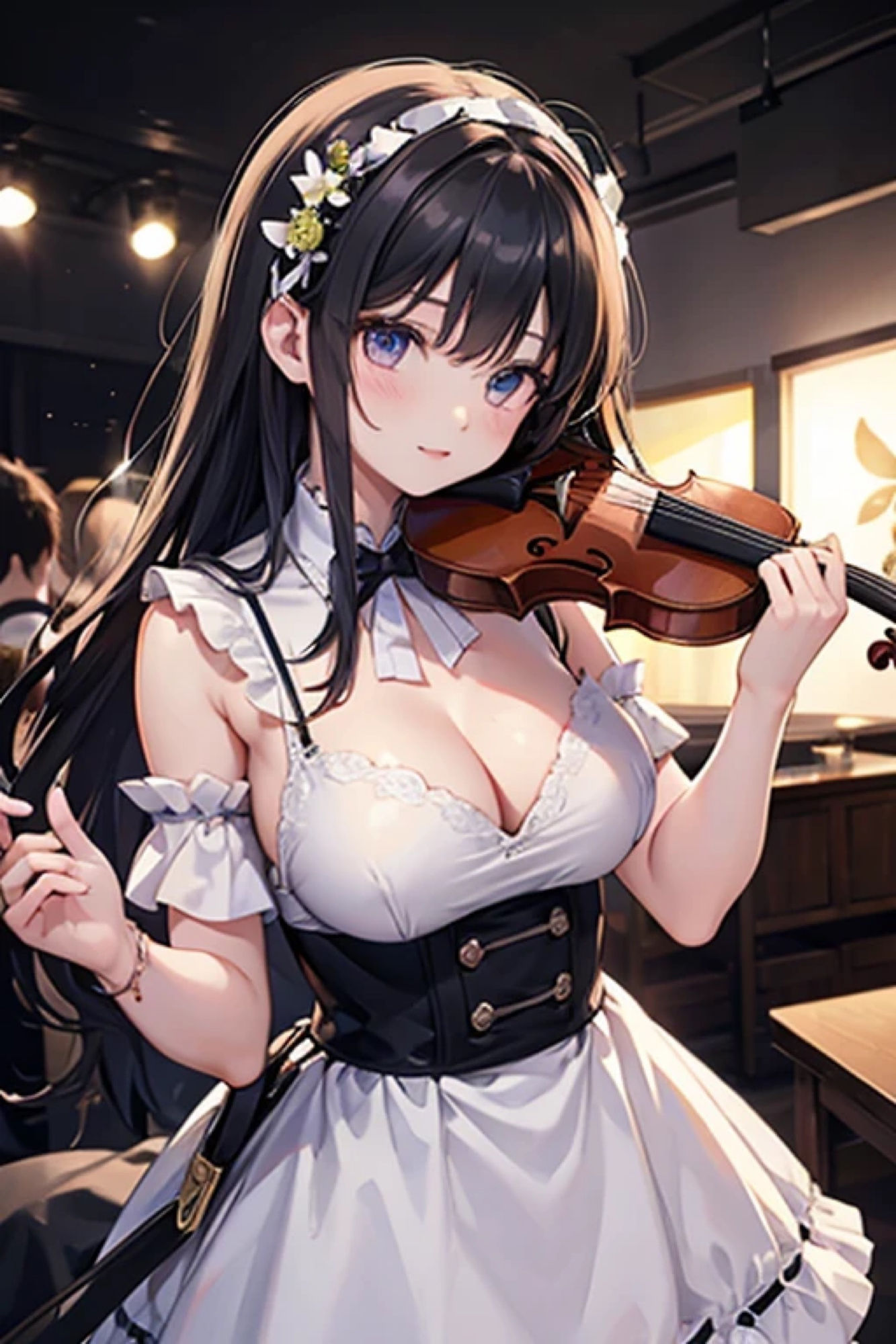 サンプル画像2:ヴァイオリニストのアレやコレ(rweb324) [d_439329]