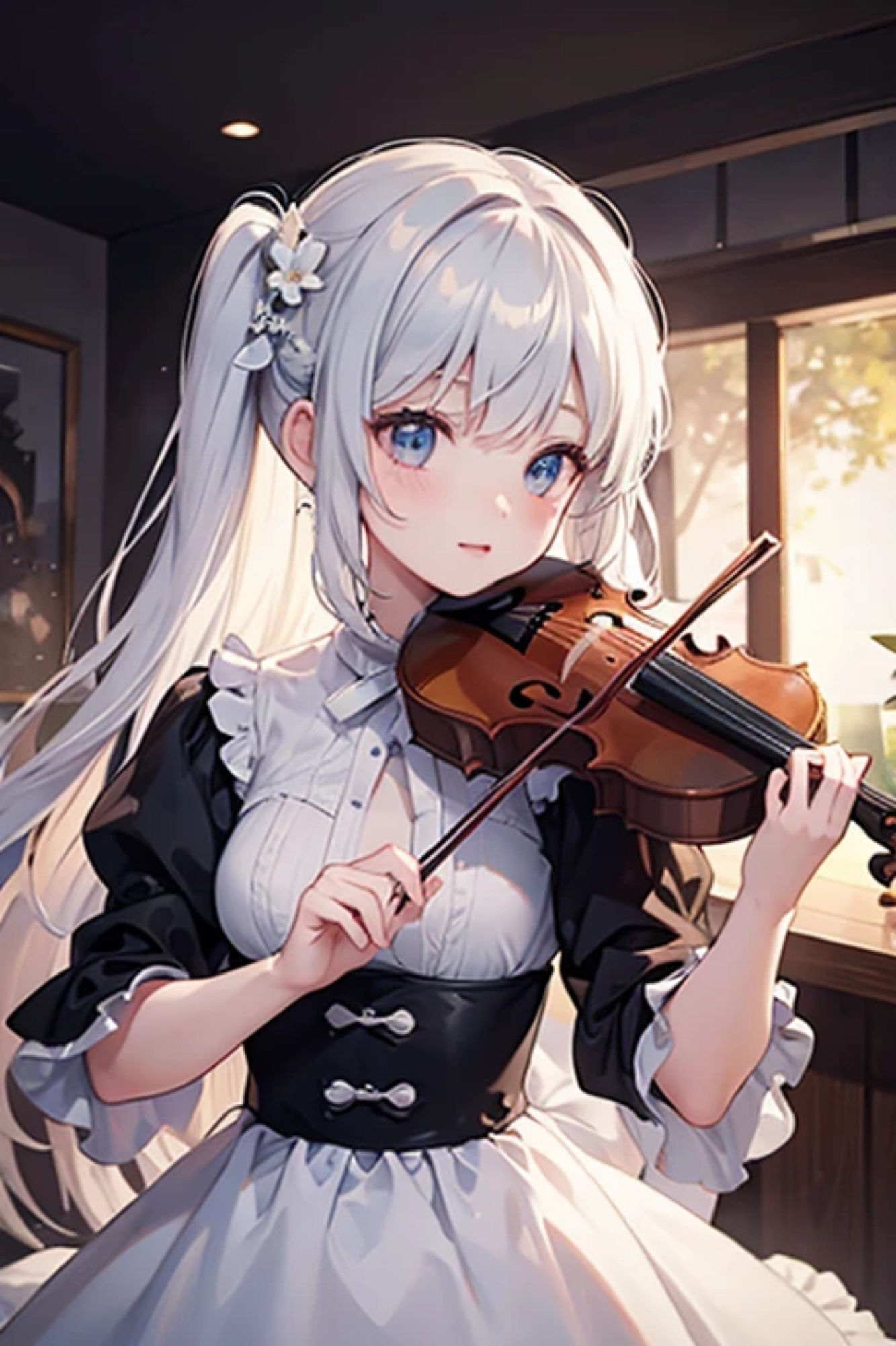 サンプル画像3:ヴァイオリニストのアレやコレ(rweb324) [d_439329]