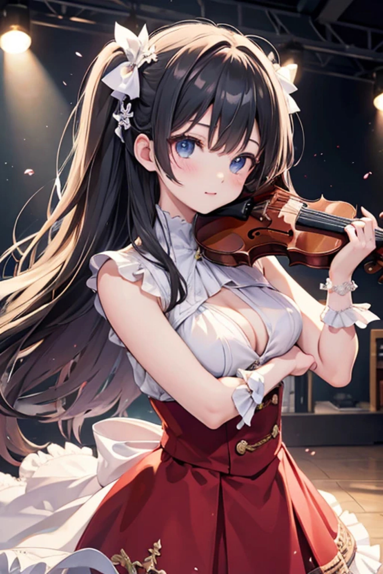 サンプル画像5:ヴァイオリニストのアレやコレ(rweb324) [d_439329]