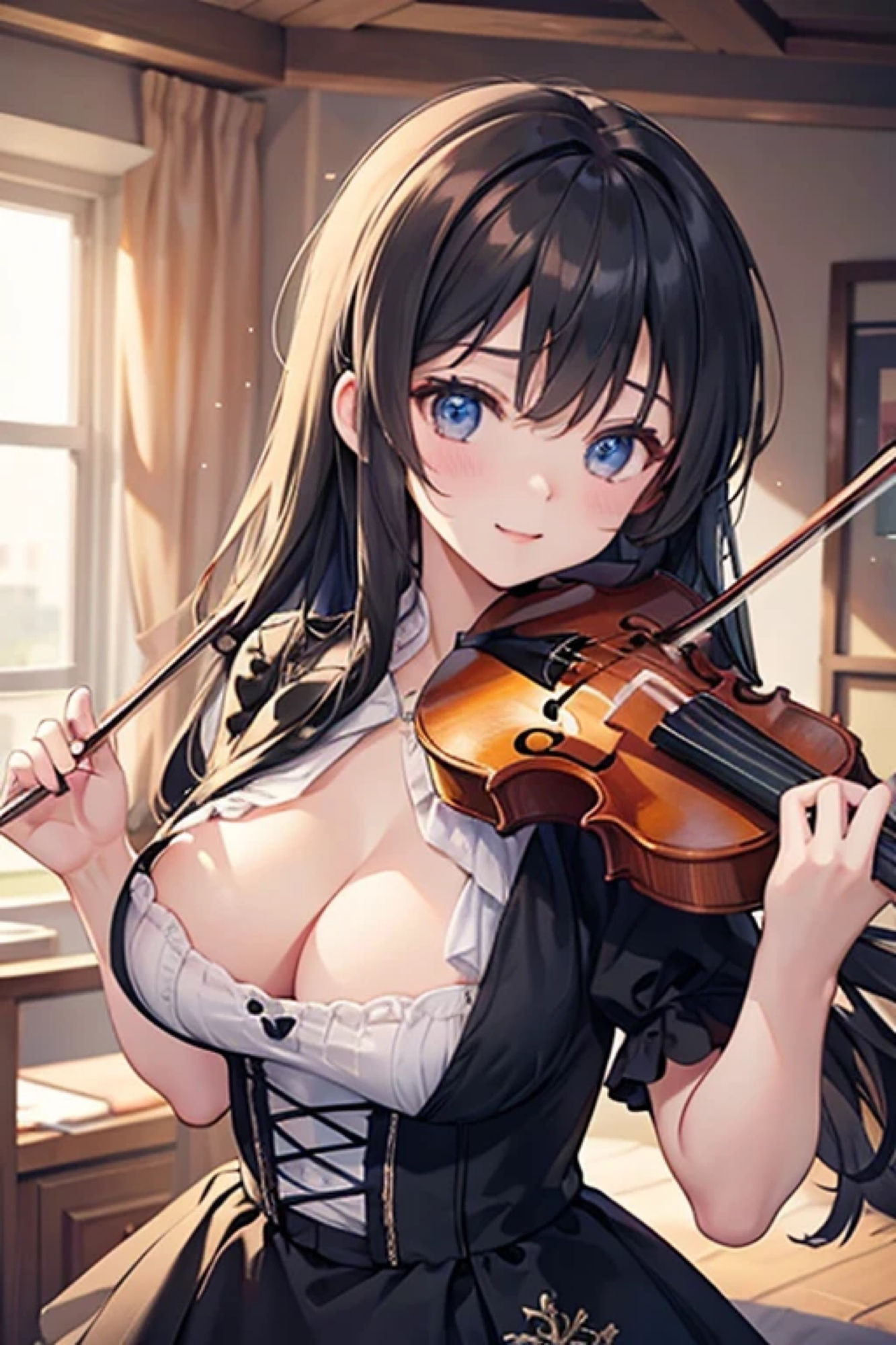 サンプル画像6:ヴァイオリニストのアレやコレ(rweb324) [d_439329]