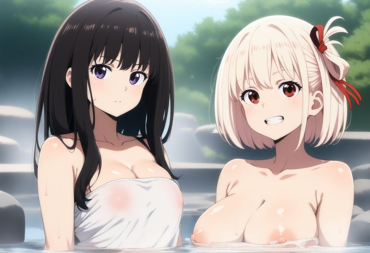 サンプル画像3:錦○千束＆井○上たきな 温泉エッチ(タカーノ) [d_439349]