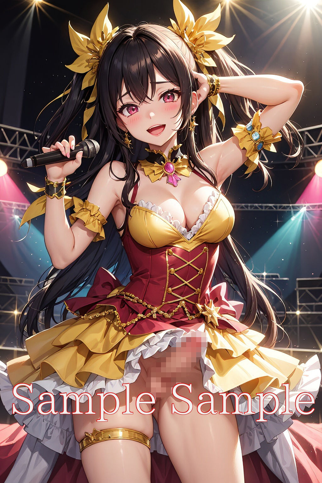 サンプル画像1:ふたなり地下アイドル(味噌ごぼう) [d_439362]