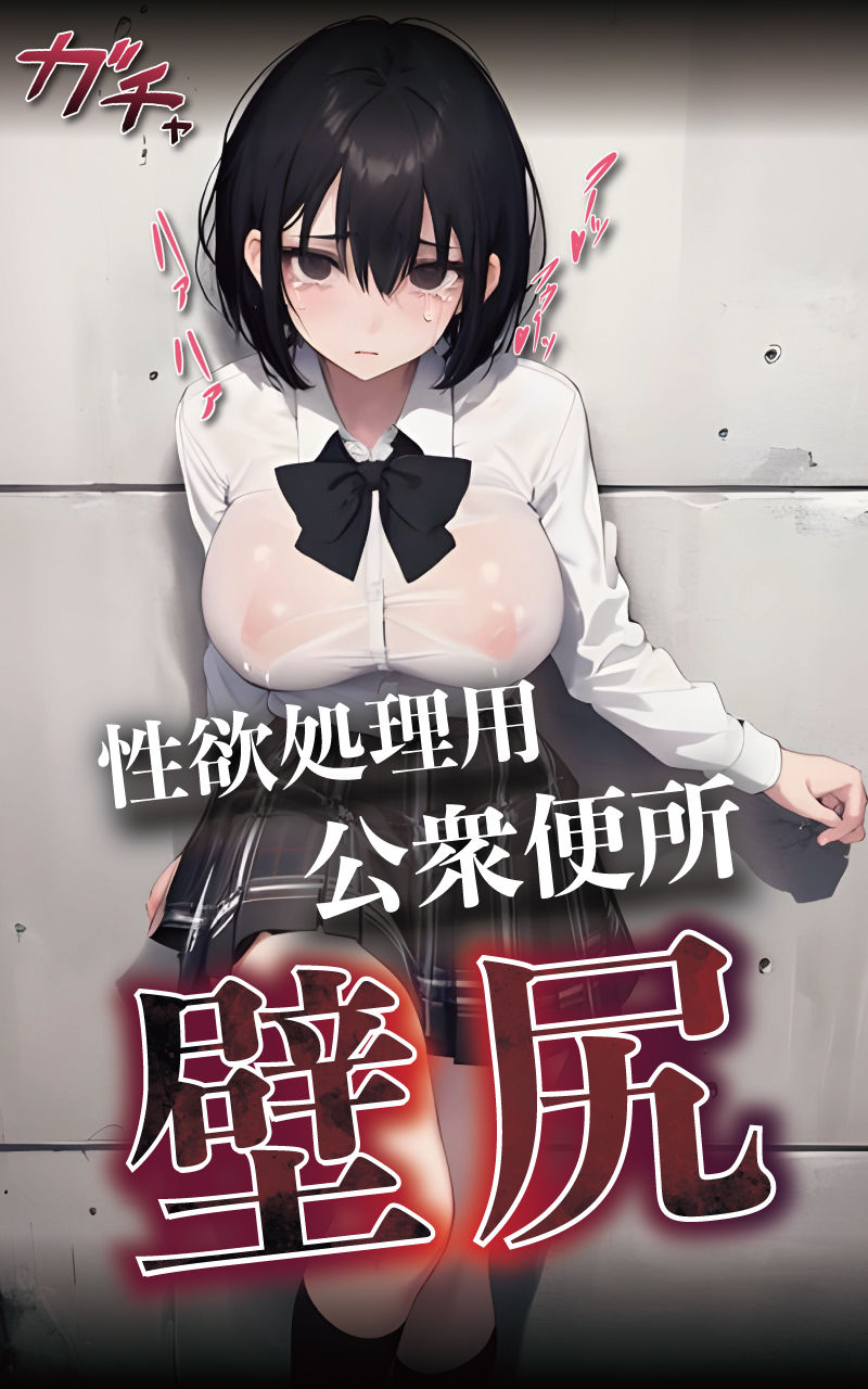 サンプル画像1:女子校生『壁尻2』公衆便所【シリーズ第2弾】(暗黒おとなくらぶ) [d_439369]