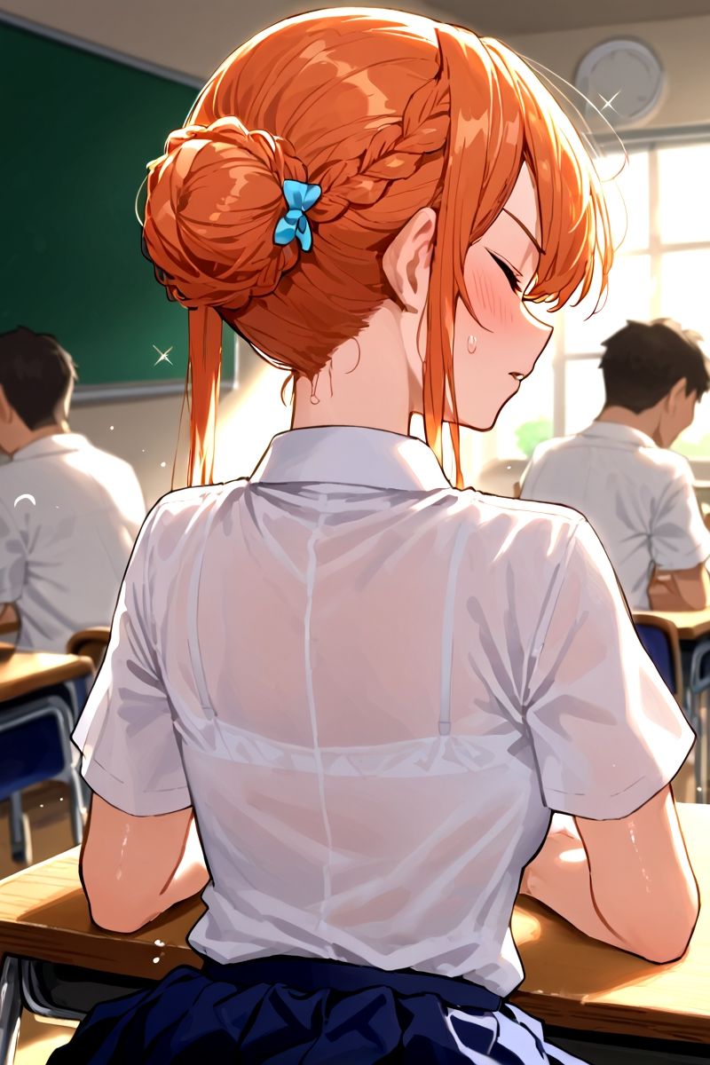 サンプル画像6:透けブラしてる可愛い女の子 CG集 482枚(バーチャルアナコンダ) [d_439413]