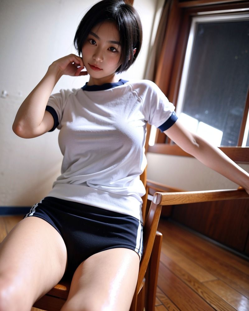 サンプル画像4:ブルマとおっぱい 実写系AI超リアルCG集（148枚）(kohane@AI girl) [d_439418]