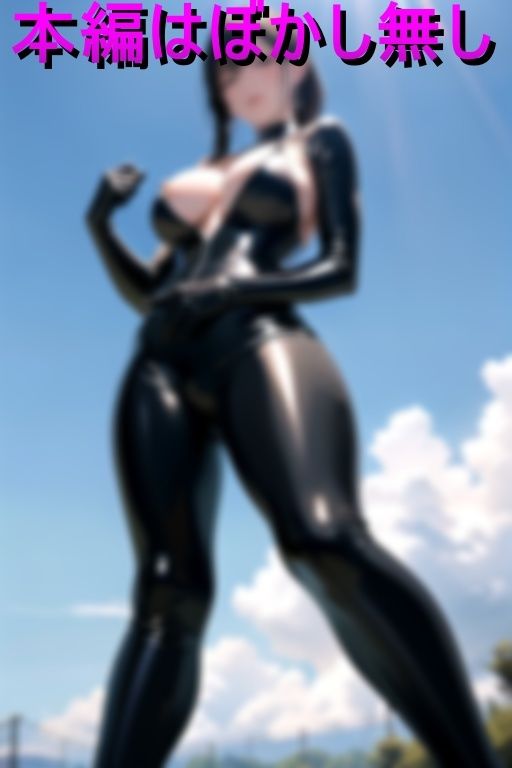 サンプル画像4:エロ痴女キャットスーツ★ウーマン(うるばる) [d_439422]