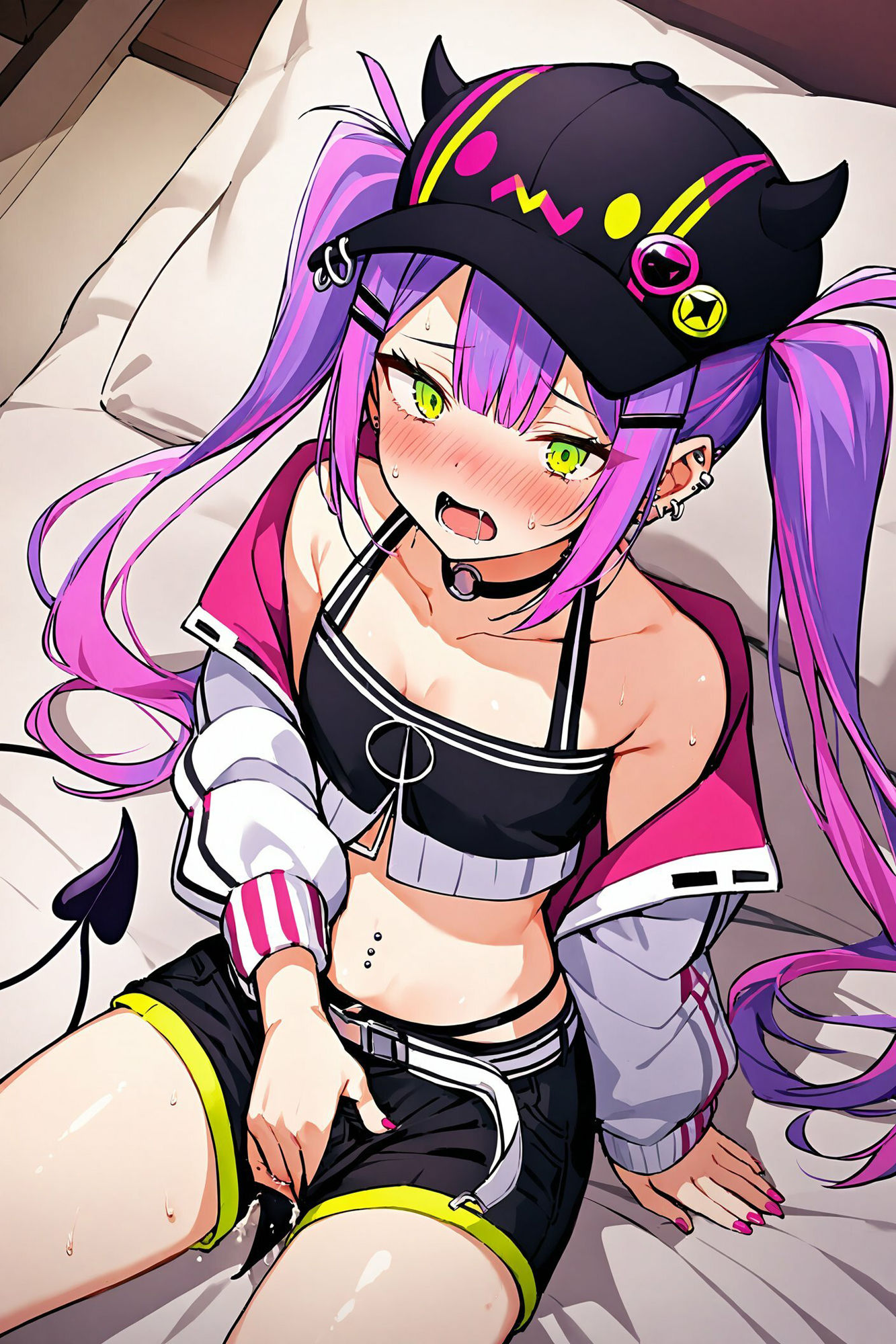 サンプル画像2:着たままひとりえっち〜常闇トワ編〜(えるごらぼ) [d_439440]