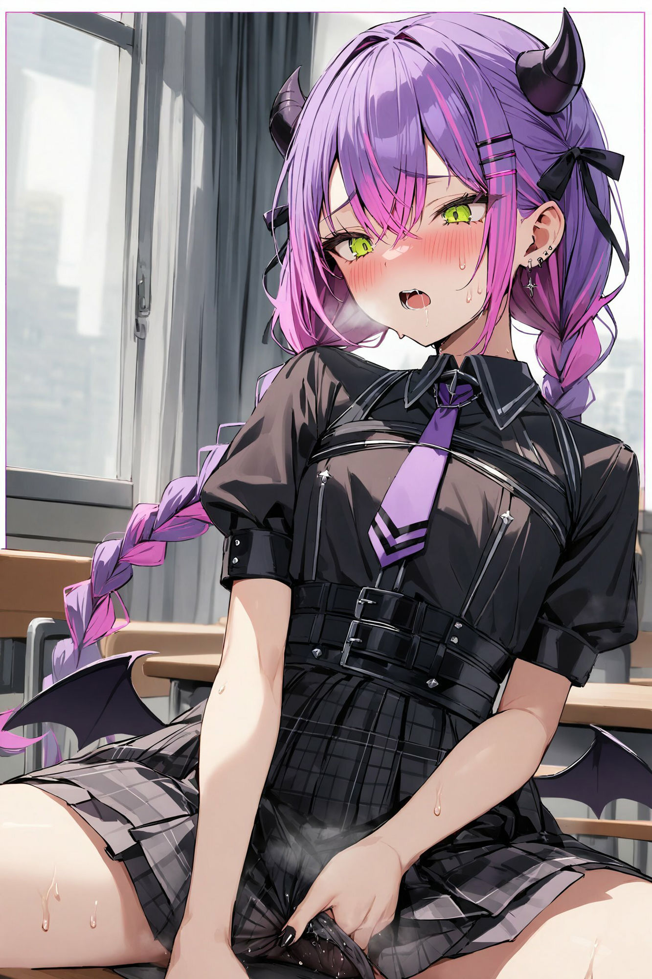 着たままひとりえっち〜常闇トワ編〜の画像6
