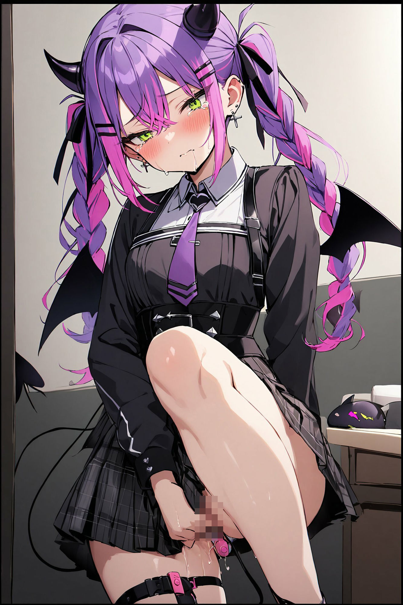 着たままひとりえっち〜常闇トワ編〜の画像7