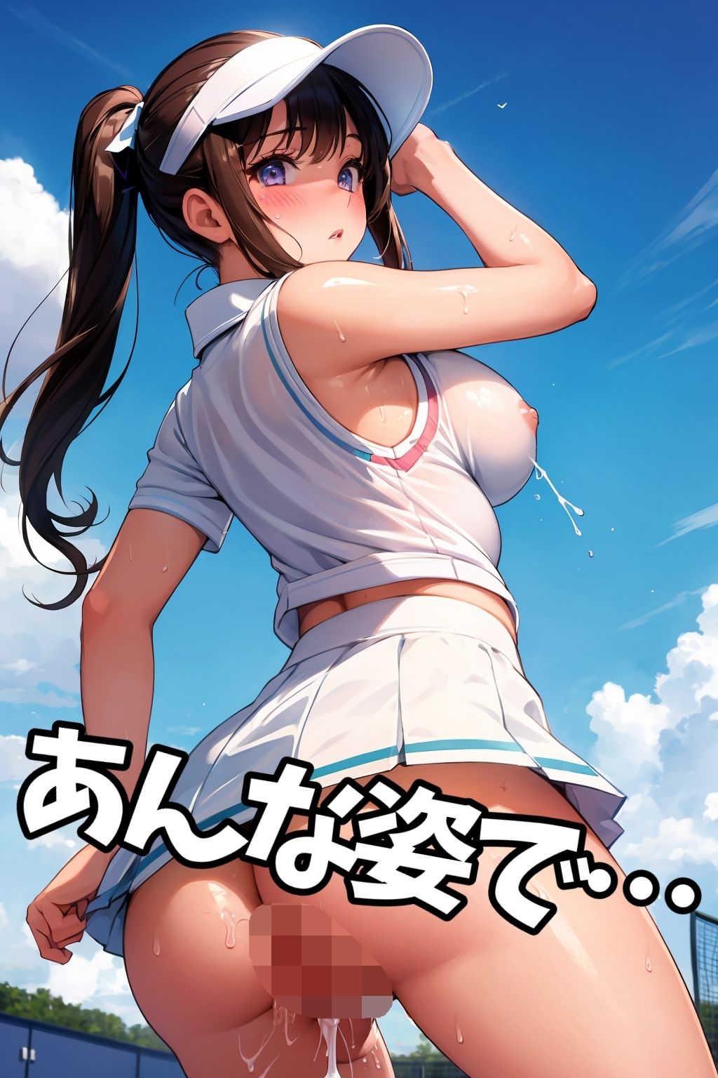 サンプル画像5:えろえろえっちテニスっ子(えちえちむふふに) [d_439462]