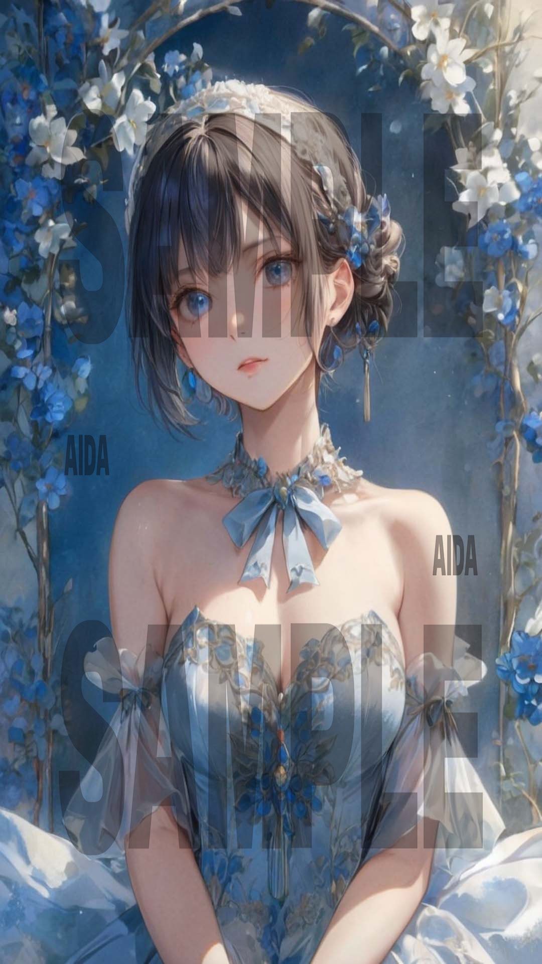 サンプル画像1:感動 AIアート 美女 絵画集 雅 vol 2(AIDA) [d_439492]