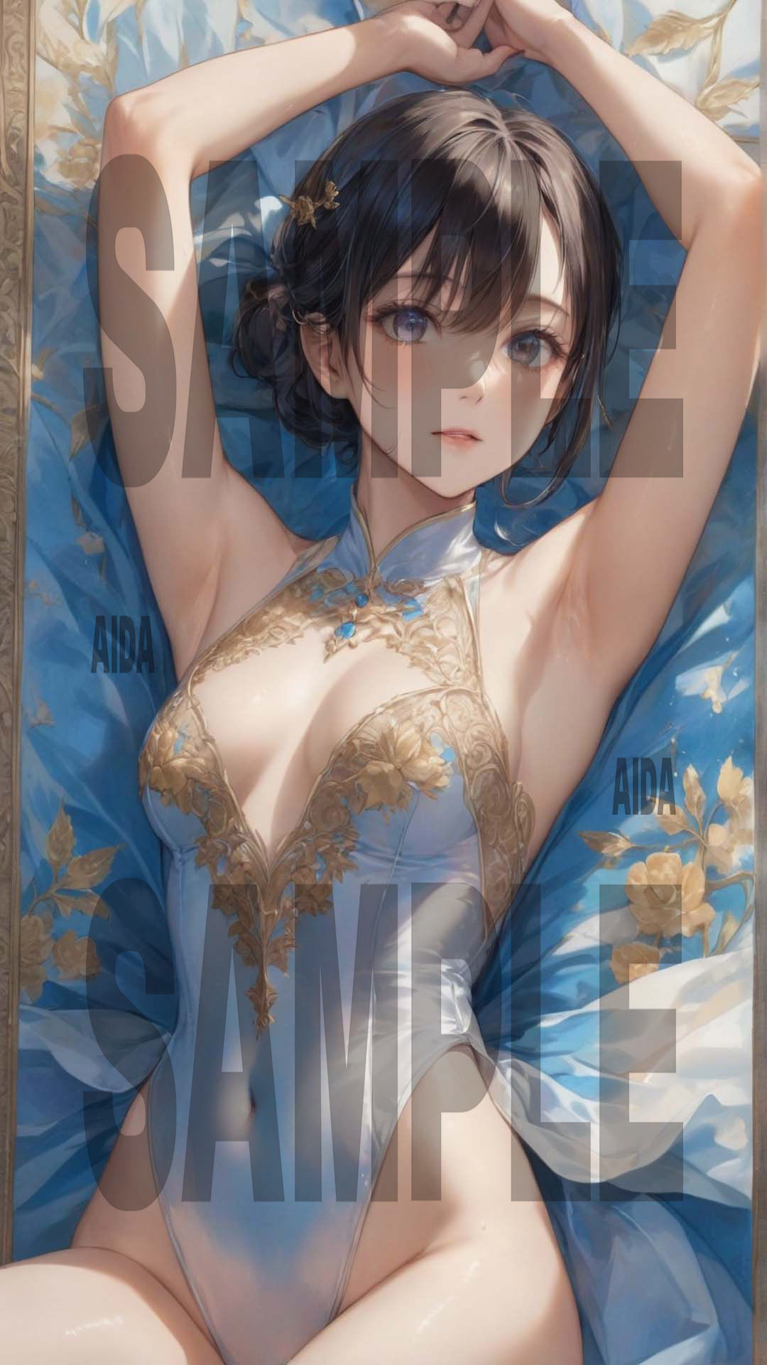 サンプル画像1:感動 AIアート 美女 絵画集 雅 vol 3(AIDA) [d_439518]