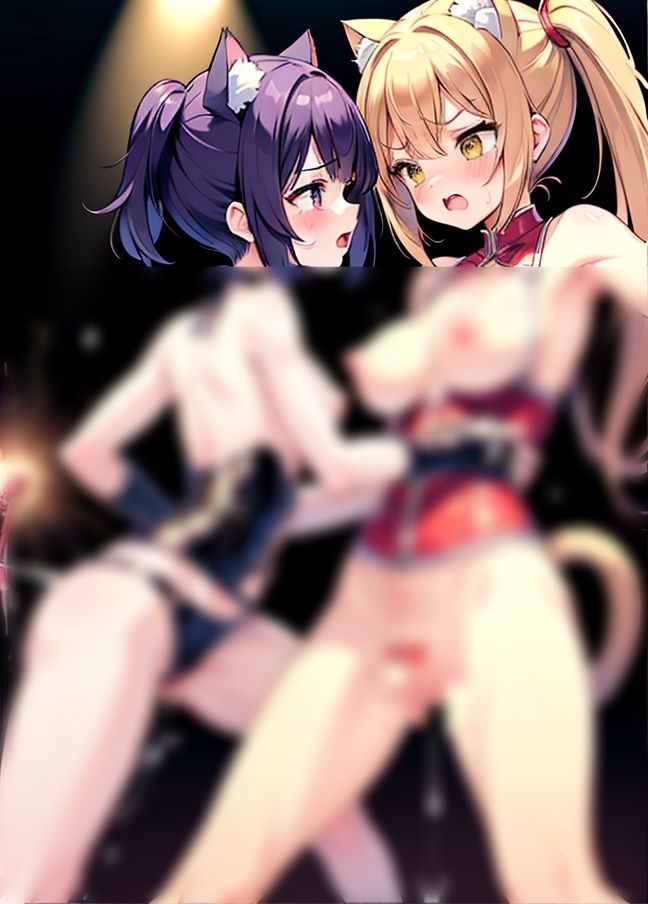 サンプル画像3:イカせ合い！レズバトル！(コンセントレーション) [d_439597]