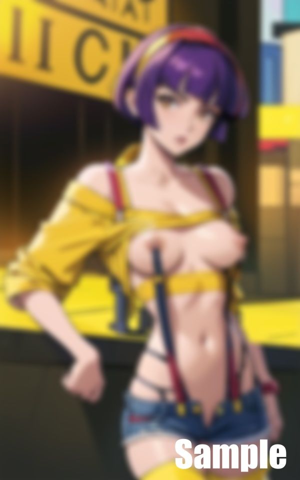 サンプル画像1:近未来都市型ビッチ(はっせ) [d_439676]