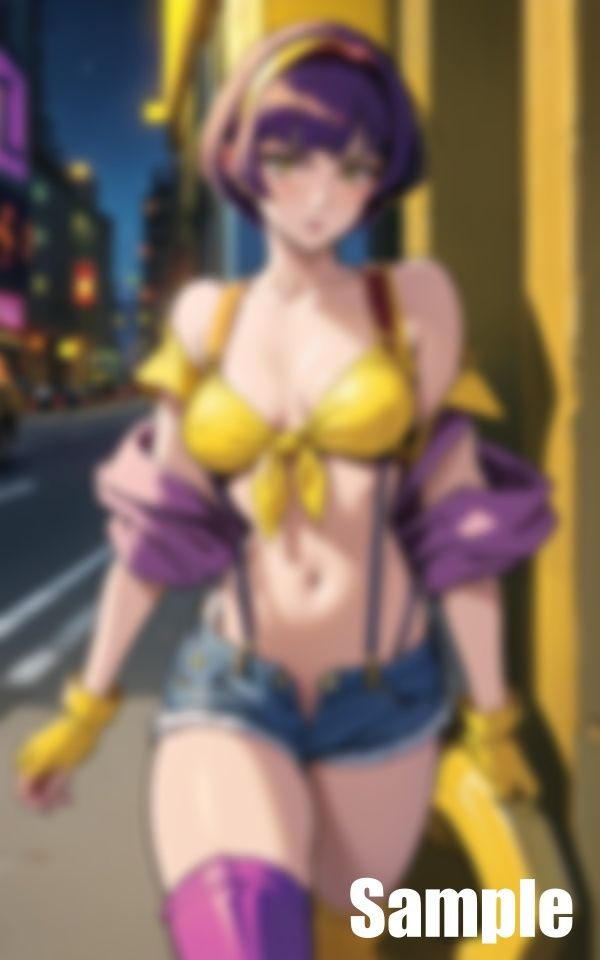 サンプル画像2:近未来都市型ビッチ(はっせ) [d_439676]