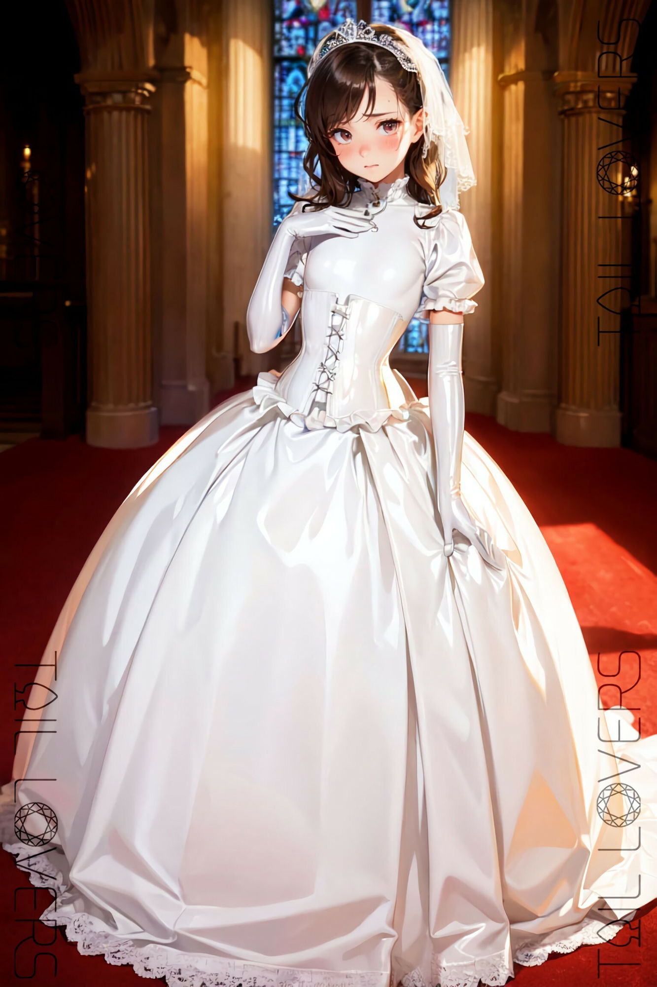 サンプル画像1:ラバー結婚式(TAIL LOVERS) [d_439734]