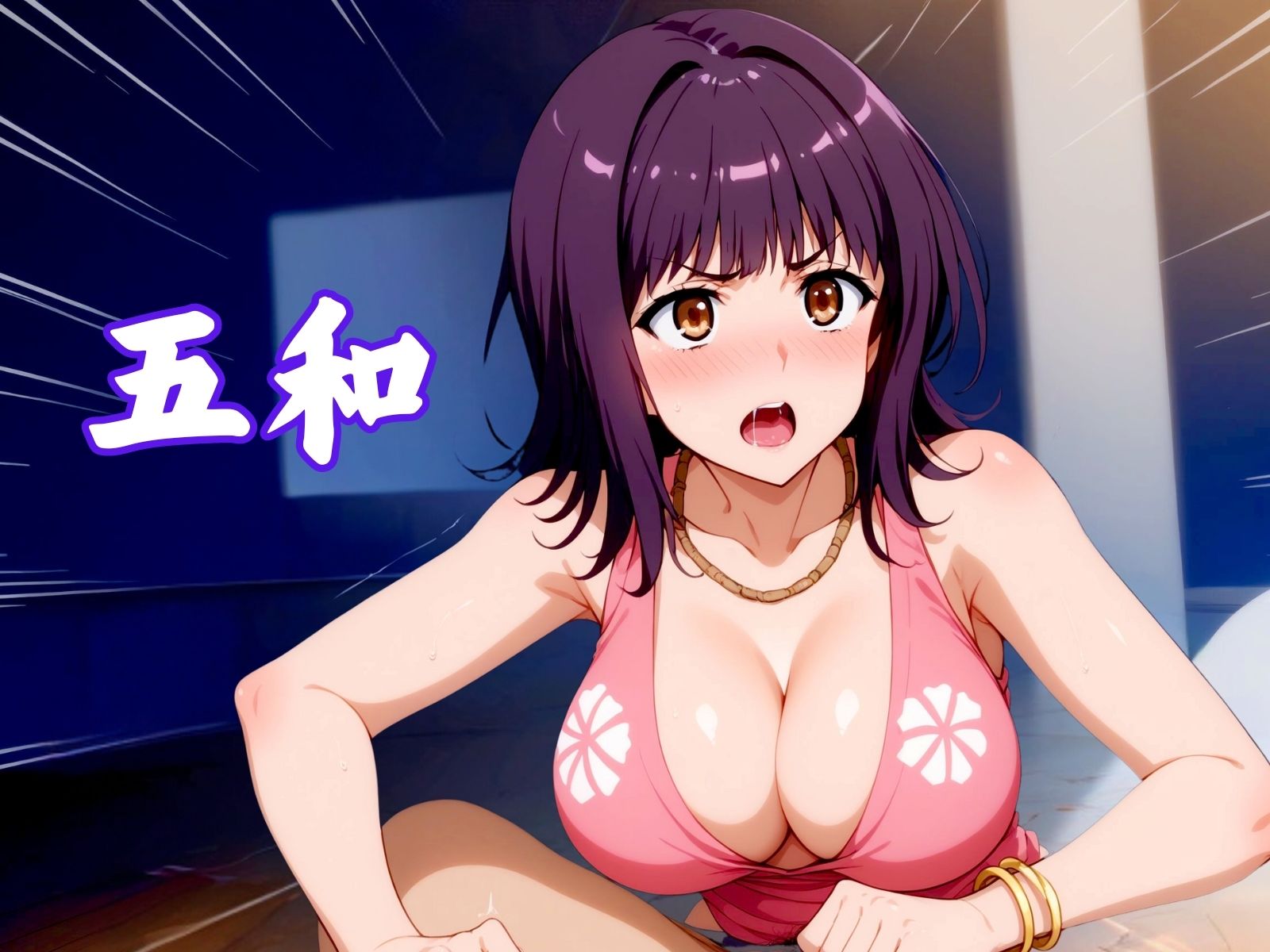 サンプル画像3:とある超顔射砲 〜清楚な彼女に思い切り男の精子をぶっかける〜(AI破壊神) [d_439752]