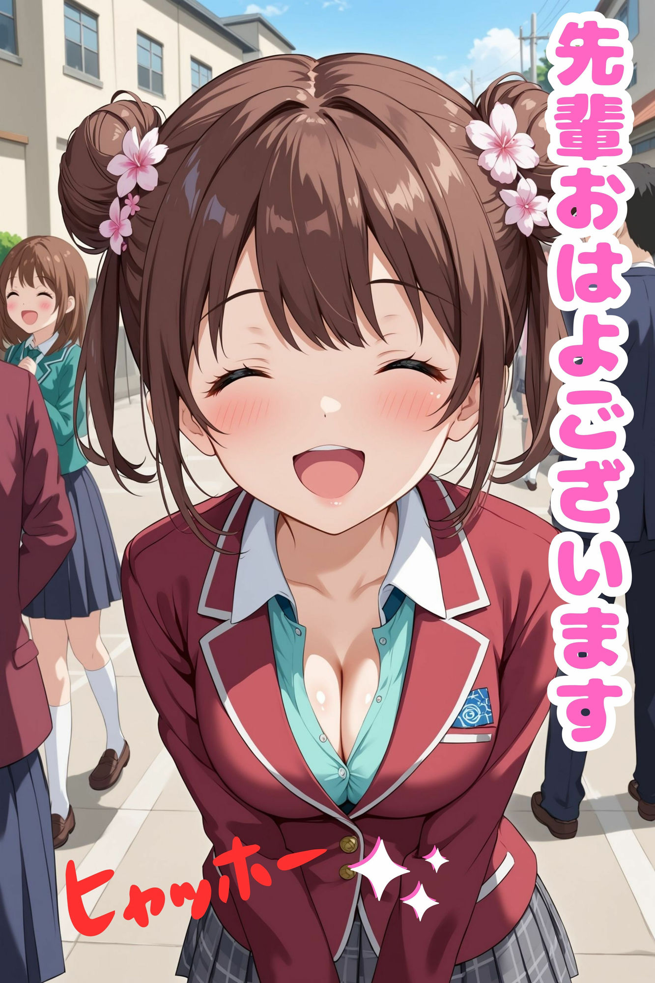 サンプル画像3:学園恋物語 〜学園から始まる恋〜(変態紳士) [d_439782]