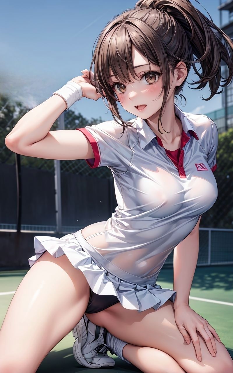 サンプル画像3:グラビア＆裏画像 JKアイドル 南野なな 赤制服バージョン(AIらぼんぬ) [d_439833]