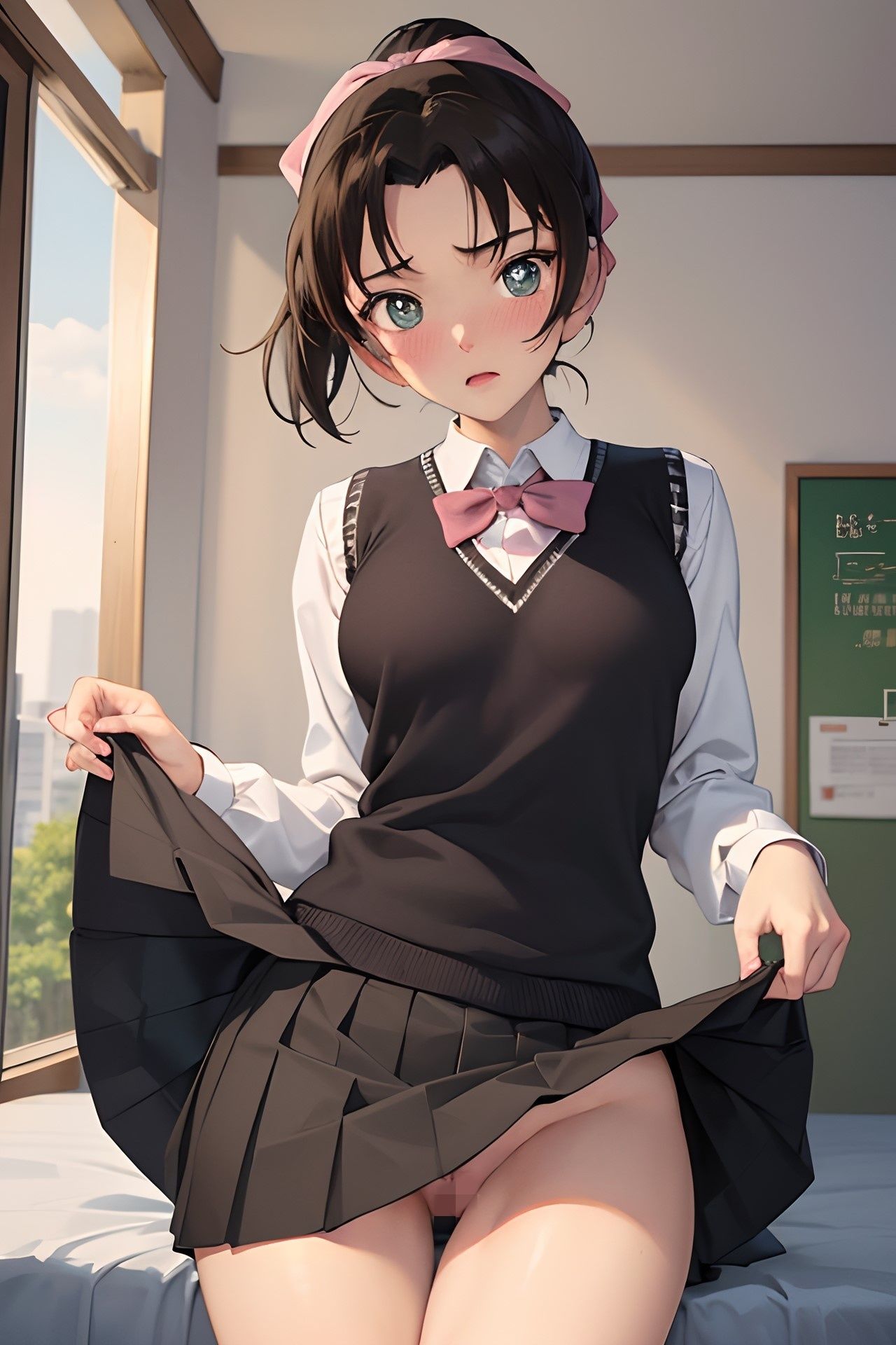 サンプル画像1:遠〇和葉 CG集 みんな仲間や。せやから私の中に入ってきてええよ(ヒロインズVI) [d_439835]