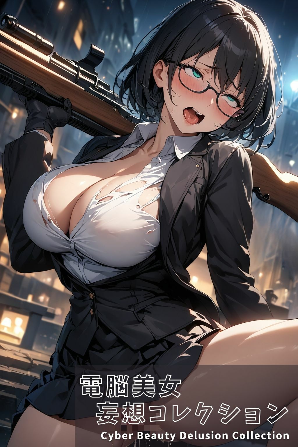 サンプル画像4:電脳美女妄想コレクション＃004 女性スナイパーの危険な夜＃2(TeamPetitPrice) [d_439841]