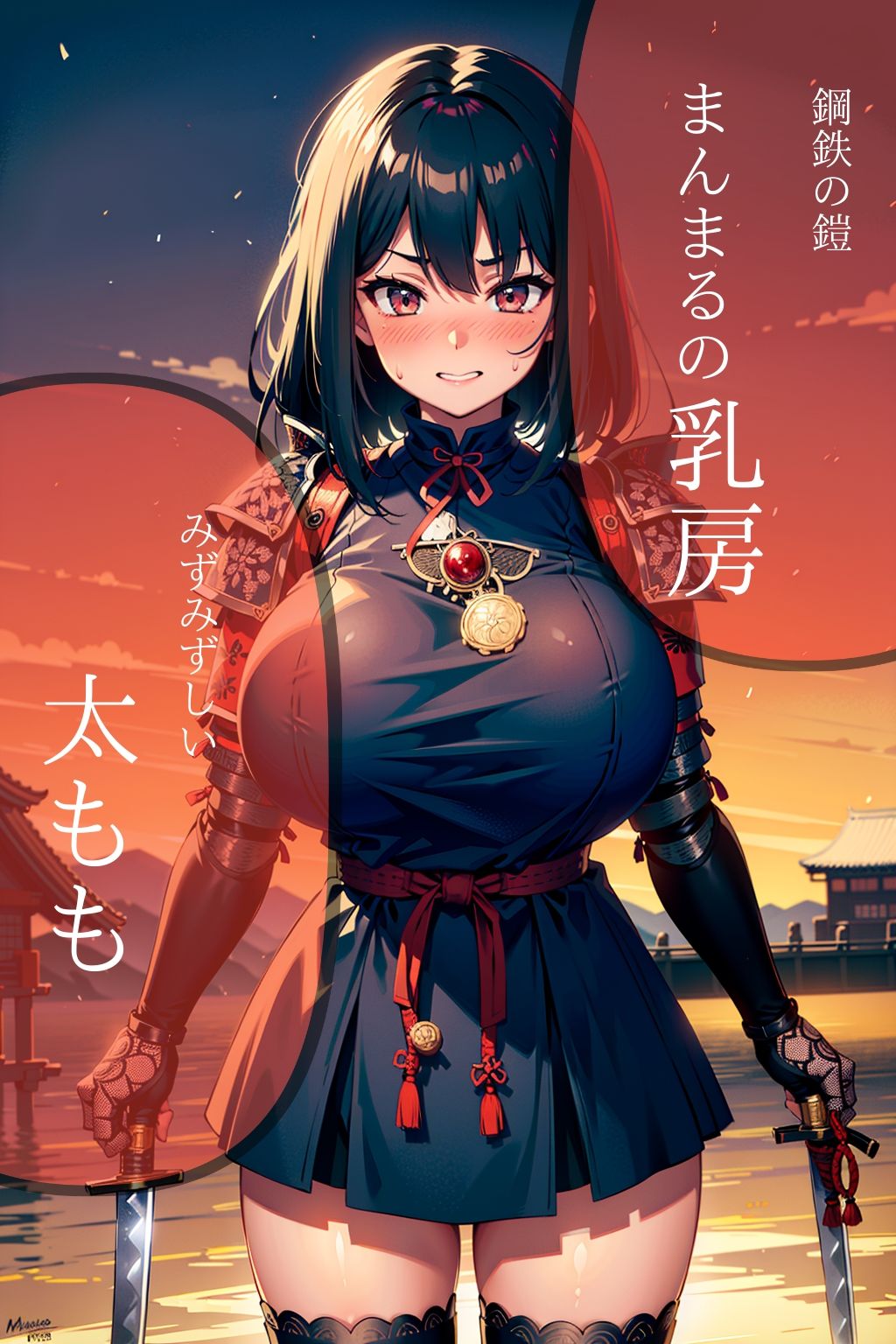 サンプル画像1:ワケあり！甲冑女子(プラス) [d_439852]