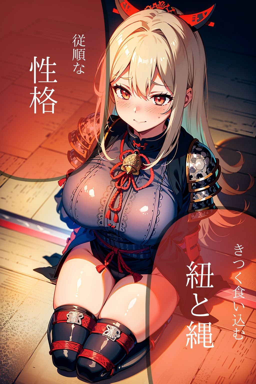 サンプル画像2:ワケあり！甲冑女子(プラス) [d_439852]