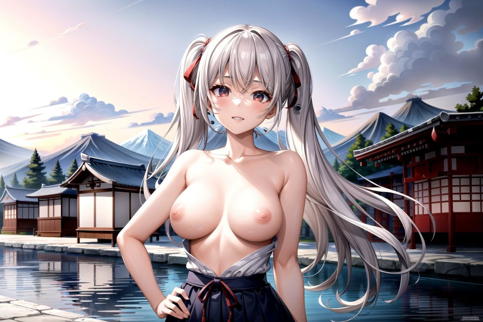 かわいすぎる巨乳美少女の屋外ヌード写真集【1536x1024高画質サイズ！美麗画像厳選200枚以上！パソコン閲覧向け横長画像】の画像10