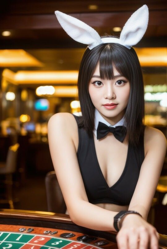 サンプル画像3:AI生成 コスプレシリーズ バニーガール編 Vol.1(美伝プロジェクト) [d_439910]