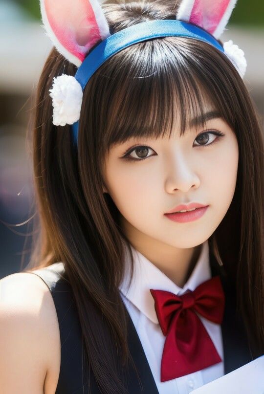 サンプル画像5:AI生成 コスプレシリーズ バニーガール編 Vol.1(美伝プロジェクト) [d_439910]