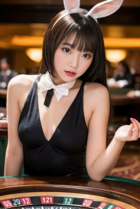 サンプル画像6:AI生成 コスプレシリーズ バニーガール編 Vol.1(美伝プロジェクト) [d_439910]