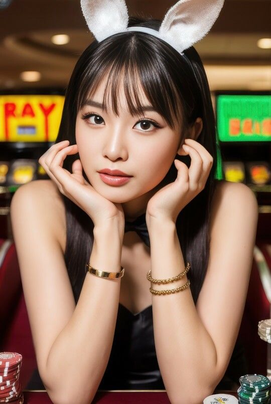 サンプル画像2:AI生成 コスプレシリーズ バニーガール編 Vol.2(美伝プロジェクト) [d_439913]