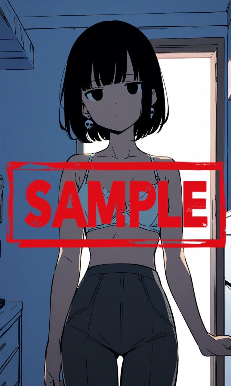 サンプル画像2:無感情女子に無責任中出ししまくる本〜ダウナー系女子の深淵さんを妊娠させる〜(ハラメウメ) [d_439927]