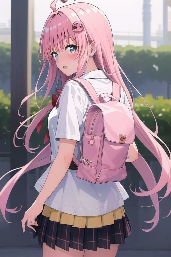 サンプル画像2:【あの娘達とのハメハメ生活】 「To L〇VEる -と〇ぶる」ラ〇と西〇寺のイラスト・CG集 ＃6(美女の人差し指) [d_439939]