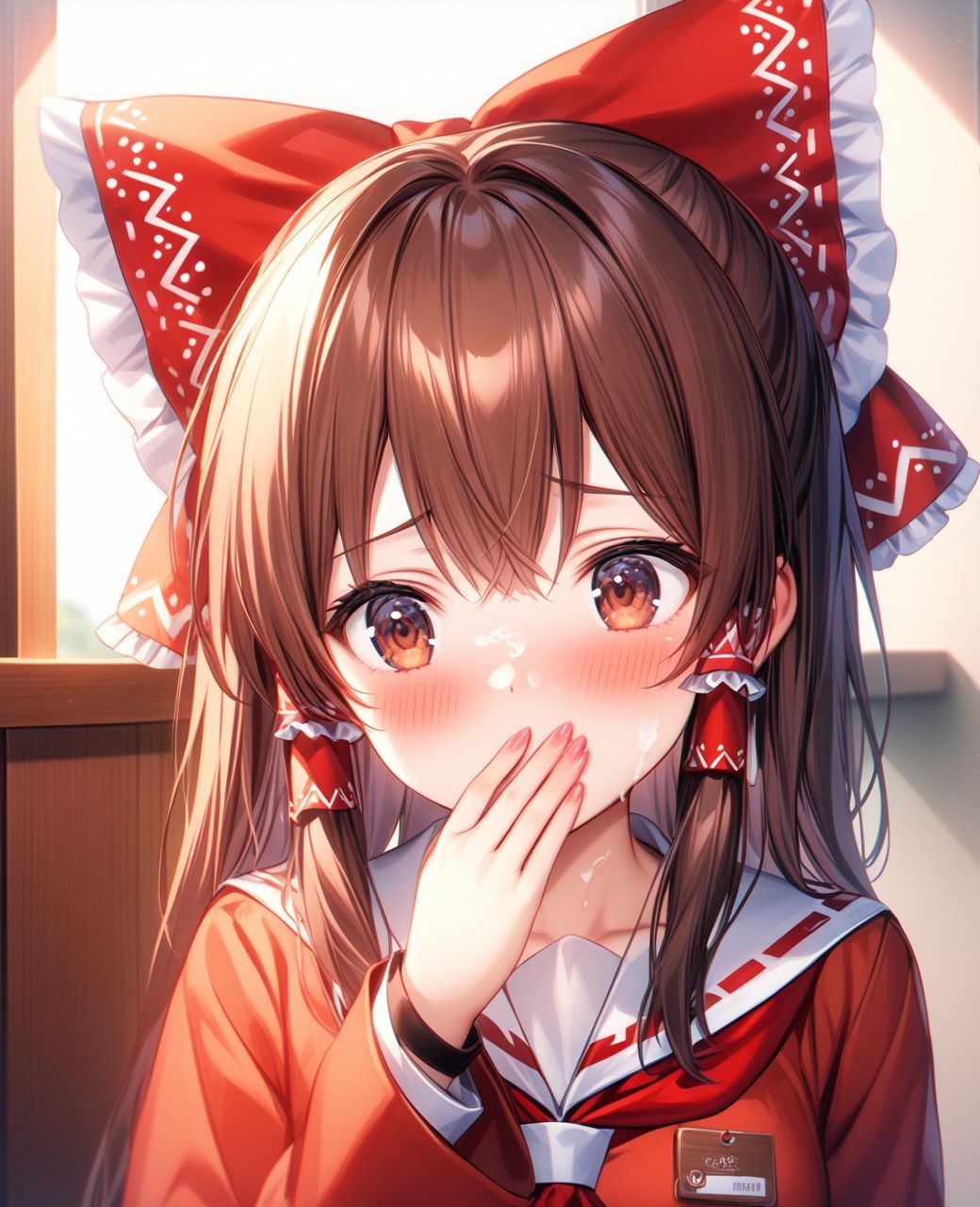 サンプル画像2:美少女〇〇まみれ・博麗霊夢（東方）(Aark 2nd) [d_439942]