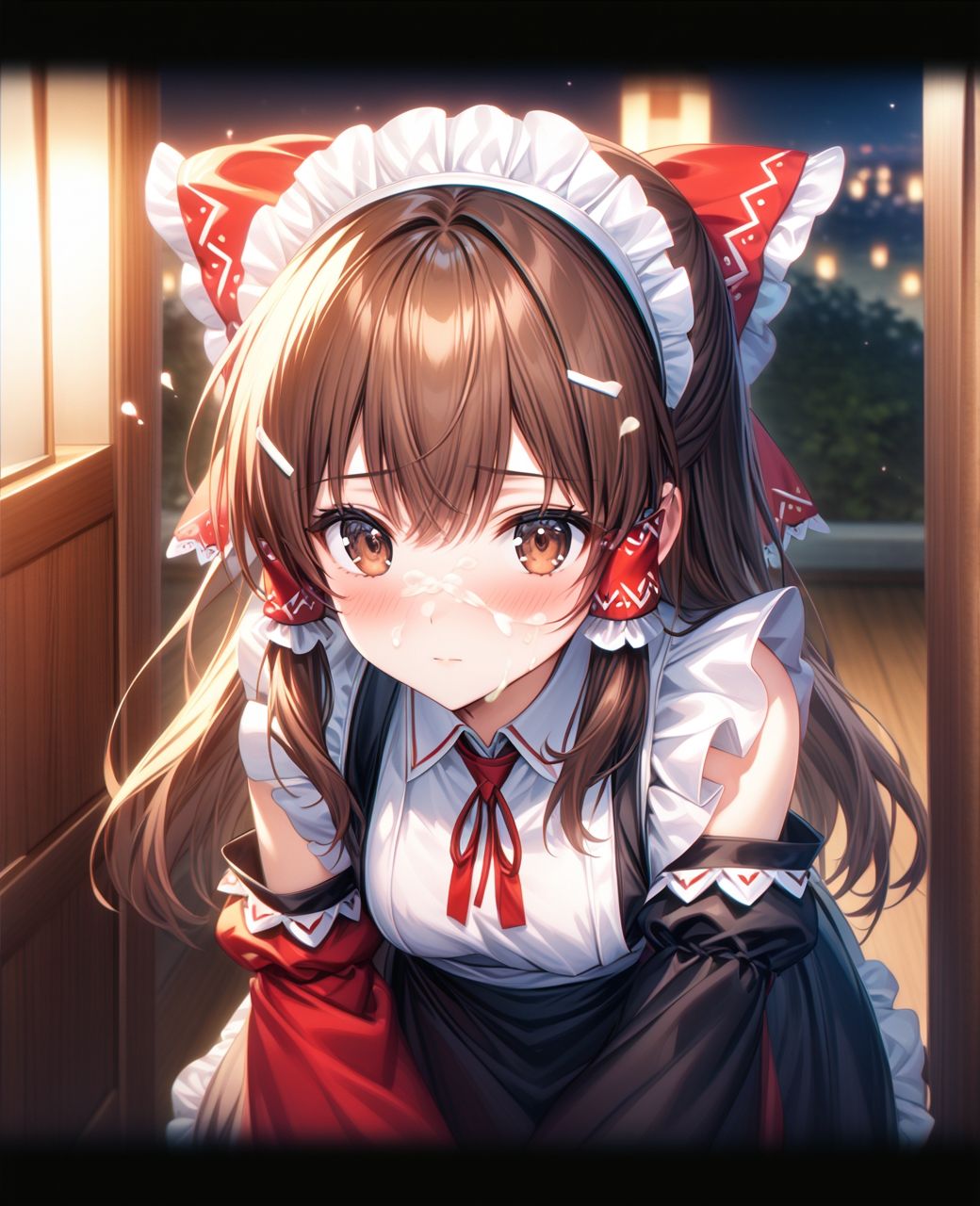 サンプル画像5:美少女〇〇まみれ・博麗霊夢（東方）(Aark 2nd) [d_439942]