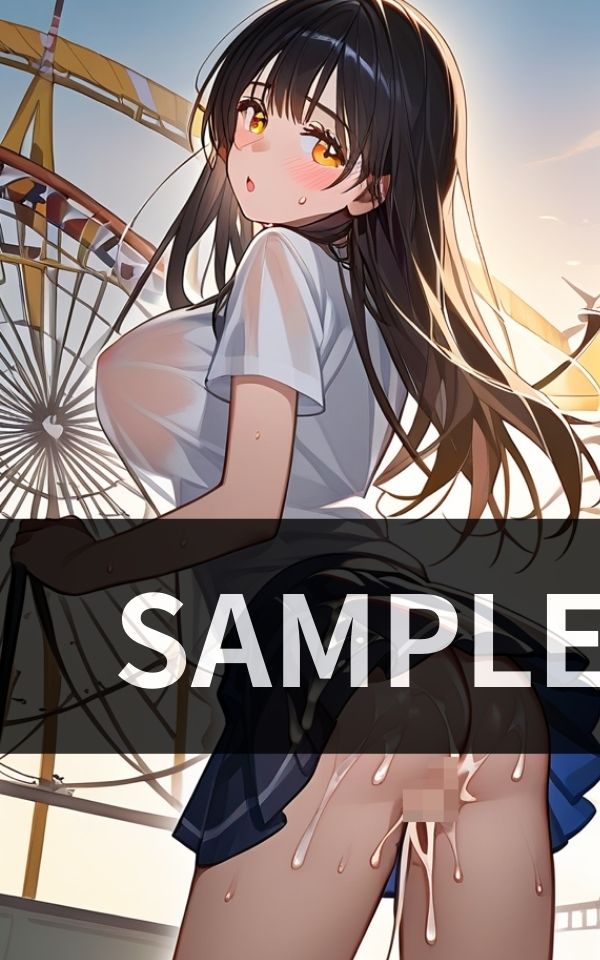 サンプル画像3:遊園地内で二股SEX バレずに遂行出来るか！？(蜜の秘密) [d_439958]