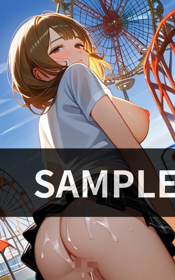 サンプル画像4:遊園地内で二股SEX バレずに遂行出来るか！？(蜜の秘密) [d_439958]