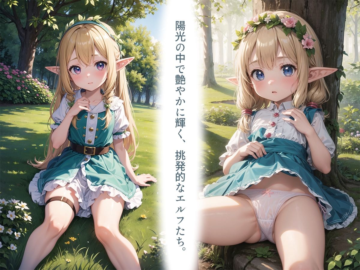 サンプル画像2:無邪気なエルフをハメたおす！(銀河鉄道の夜) [d_439966]