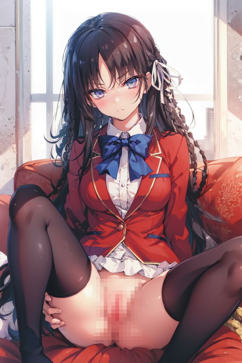 サンプル画像3:「優秀な私が負けるはずない」(嫌悪館) [d_439977]