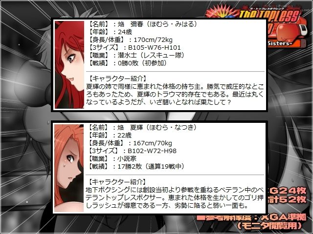 サンプル画像4:The Topless Boxing -＃8 BBW Sisters-(Mokusa) [d_440056]