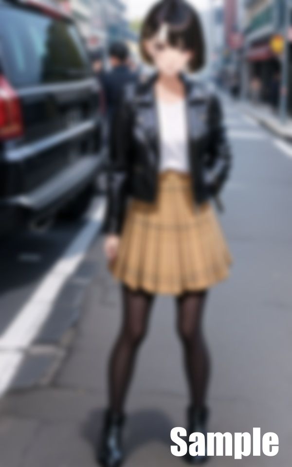 サンプル画像2:韓国ソウルの美女(はんとる) [d_440125]