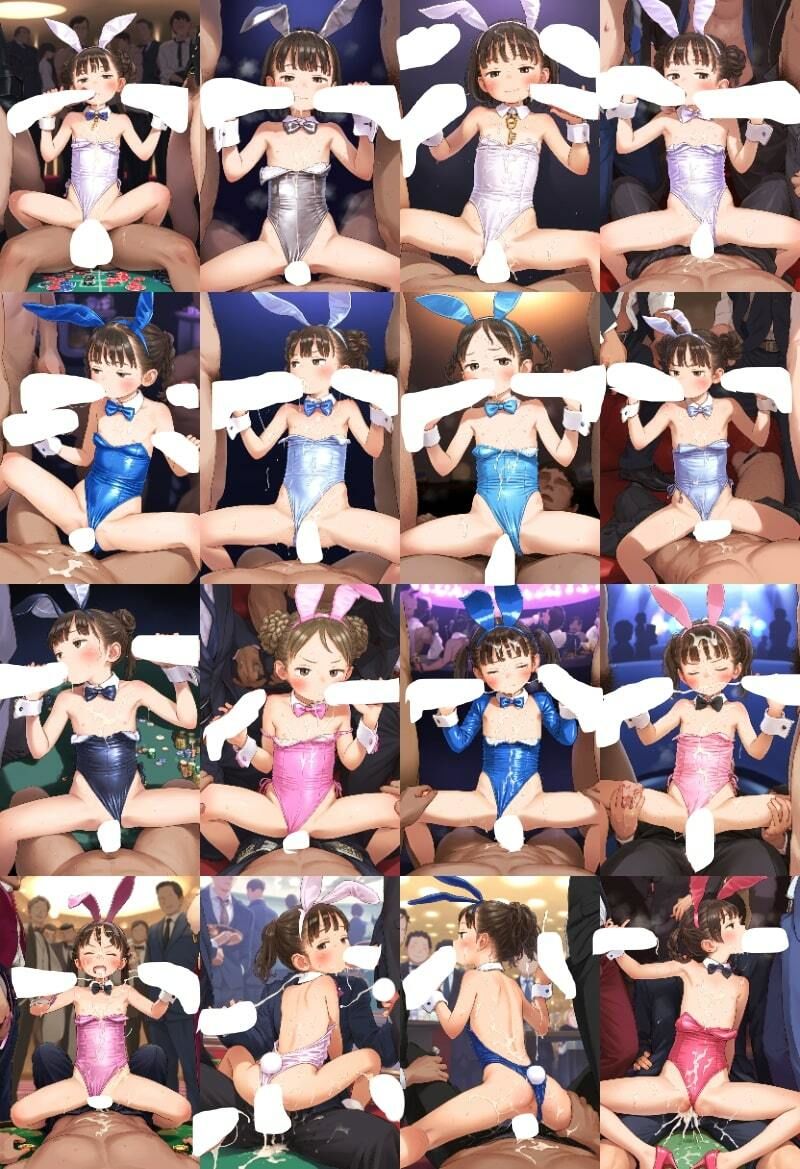 サンプル画像2:【500枚】ひよこバニークラブ 〜夜間は秘密のVIP限定闇営業〜(アライアイ) [d_440128]