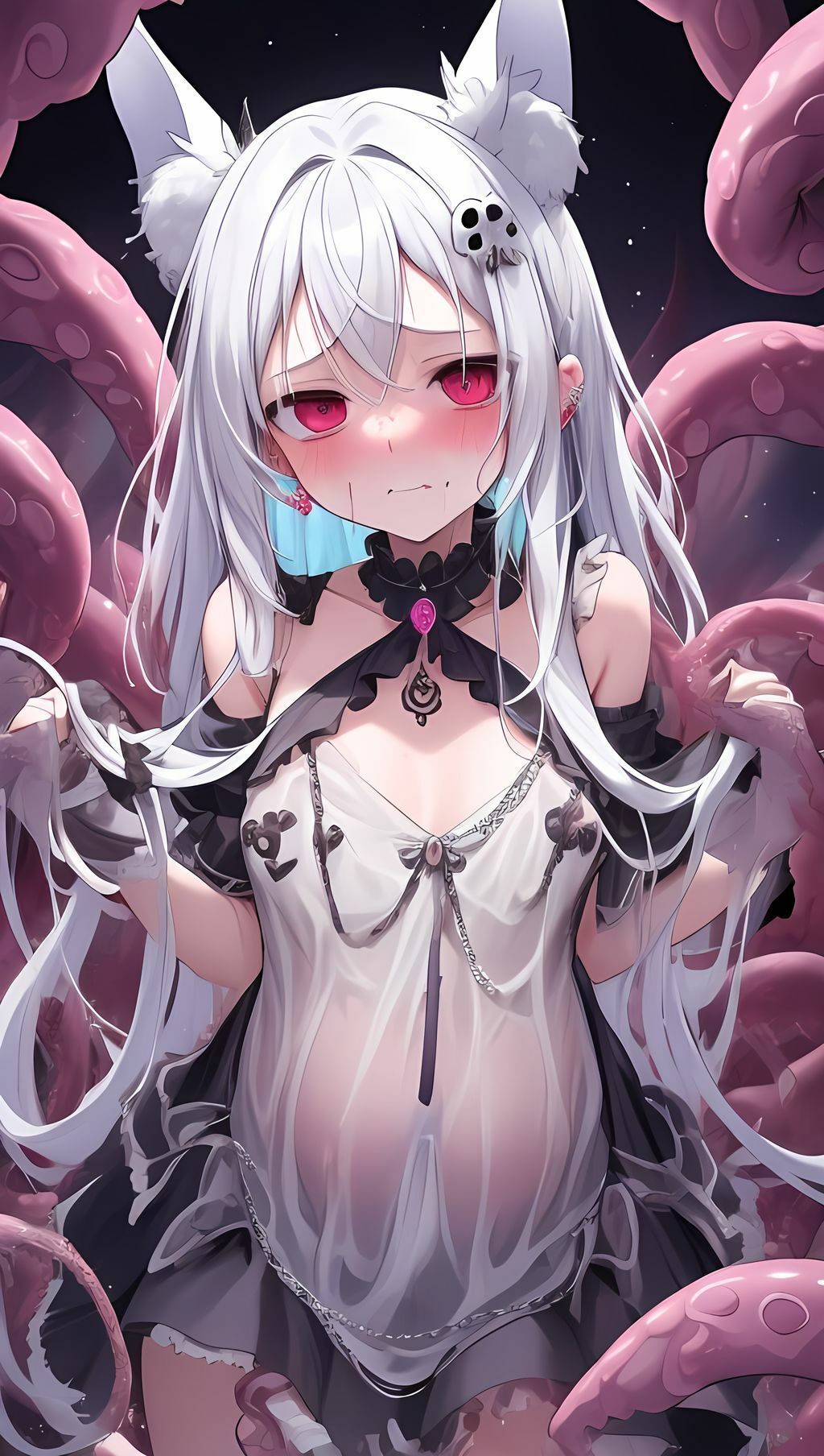 サンプル画像1:女王様と触手とロ〇とボテ腹と:vol.2(AI-666-) [d_440151]