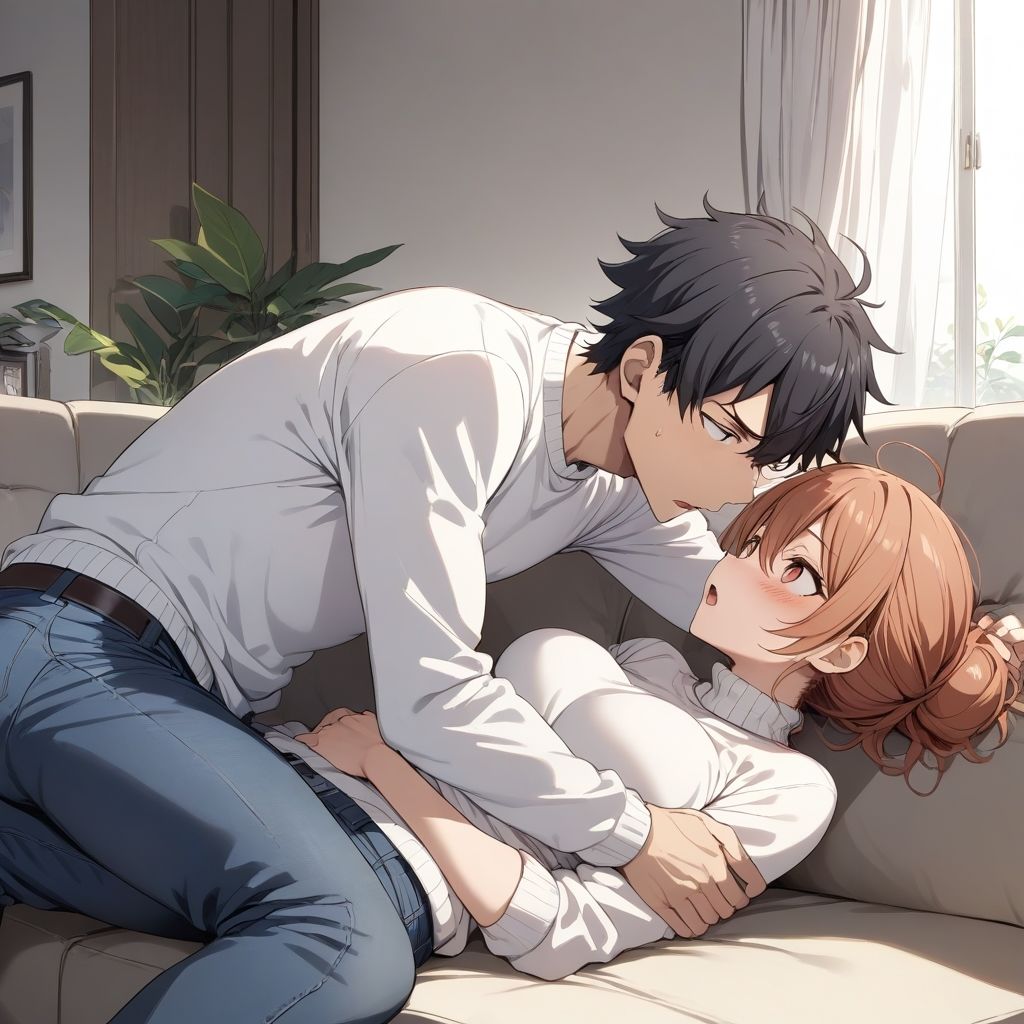 サンプル画像2:ガハママのプライベート・レッスンCG集(鮫島猛) [d_440174]